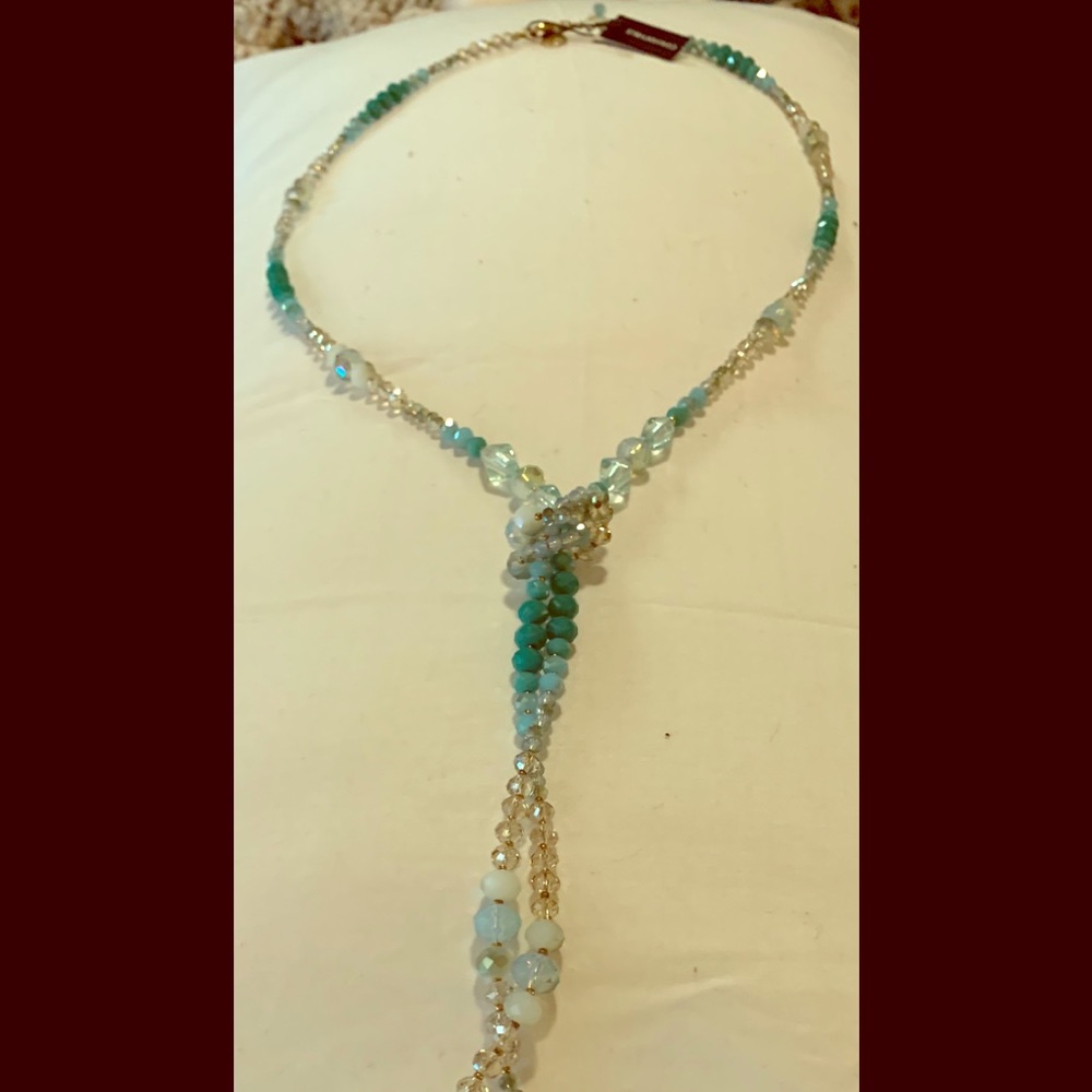 Necklace with matching earrings